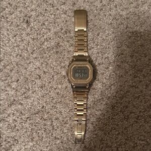 Authentic Casio G-Shock gold Gold Digital Watch